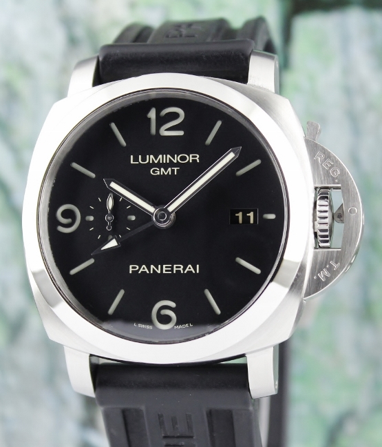 (image for) Panerai Luminor 1950 3 Days GMT Automatic Watch / PAM 320 "P" Series